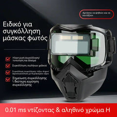😎 Mască de sudură automată cu protecție anti-orbire — esențială pentru orice sudor