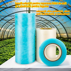 🌳【30cm x 10m】 bandă adezivă pentru repararea foliei de seră și a plasticului pentru legume 🌱 rezistentă și ușor de utilizat