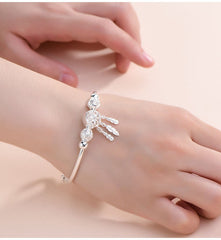 【50%OFF】✨【Cumpărați unul și primiți unul gratuit】Brățară reglabilă din argint 925