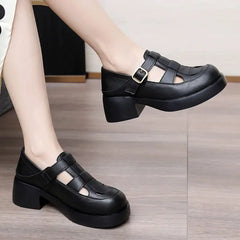 Sandale romane noi pentru primăvara-vara 2026：Material din piele moale, confortabile chiar și la purtare îndelungată