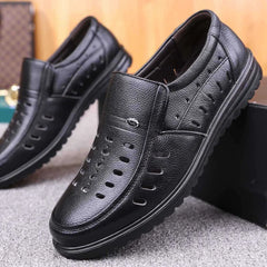 Pantofi din Piele Naturală pentru Bărbați: Eleganți, Respirabili și Relaxanți, Mărimi 38-44