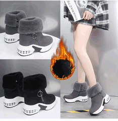 【35-43】Cizme scurte de damă cu platformă【30% REDUCERE】