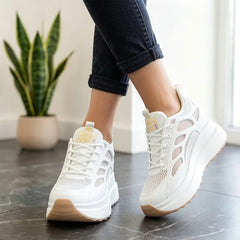 Adidași Damă cu Platformă +10cm: Design Ultra-Ușor, Talpă Moale Anti-Oboseală, Respirabili și Confortabili