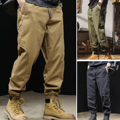 🔥【Mari reduceri】🔥Pantaloni Cargo Bărbați Moderni și Stilați, cu elastic la tiv