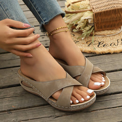 👡 Papuci Saboți de Vară cu Suport Plantar Anatomic – Piele Moale, Platformă Ergonomică Anti-Oboseală, 5 Culori, Mărimi 36-43! ☀️☁️