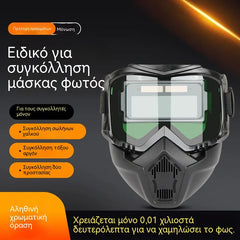 😎 Mască de sudură automată cu protecție anti-orbire — esențială pentru orice sudor