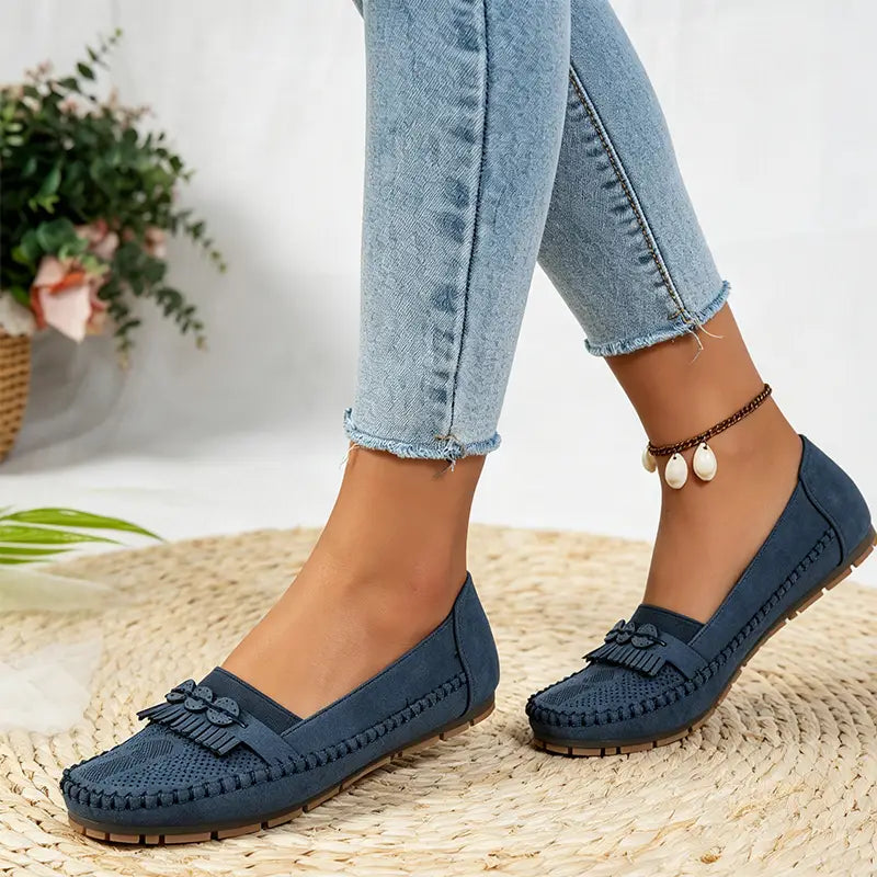 Loafers Colorate cu Franjuri: Flexibilitate și Stil Fără Oboseală, Mărimi 35-42