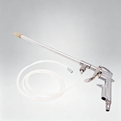 Pistol de Spălat Motor și Piese Auto Pneumatic, Proiectat pentru Îndepărtarea Uleiului și Prafului, Tijă Lungă din Metal, Presiune Puternică