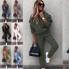🍁【Hanorac + pantaloni】🍂 Set casual versatil și la modă｜Un set este suficient pentru o ținută completă