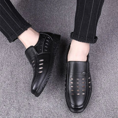 Pantofi din Piele Naturală pentru Bărbați: Eleganți, Respirabili și Relaxanți, Mărimi 38-44