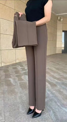 【Vânzări masive – În curând la prețul inițial】Pantaloni casual High Fashion cu talie înaltă