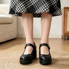 Pantofi de Vară cu Platformă și Toc Gros – Eleganță Stabilă, Mers Ușor și Confort Ortopedic! 👡✨