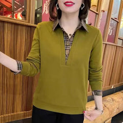 🔥❤️【Cumpără cel mai popular produs】Set de două piese, cămașă din carouri cu model patchwork