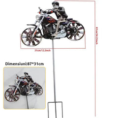 ✈️ Morișcă de Vânt Premium pentru Grădină – Modele Retro Avioane și Motociclete, Rezistente la Intemperii! 🌀🏡