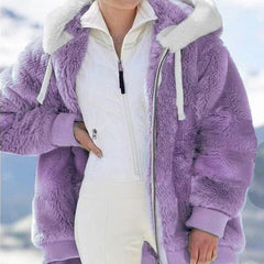 ☃️Ofertă pe durată limitată❄️Jachetă groasă de damă din fleece, extra moale!