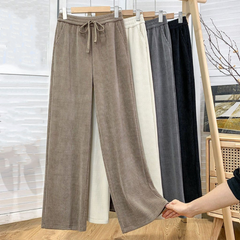 ❤【Preț mic pentru o perioadă limitată】【M-3XL】Pantaloni noi, casual, largi, din catifea, foarte confortabili la purtare.