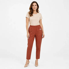 Pantaloni casual din bumbac 100% cu talie elastică – Colecția Primăvară/Toamnă 2026 (Croială lejeră Harem / Confortabili și respirabili / Mărimi mari M–6XL) 🌿👖