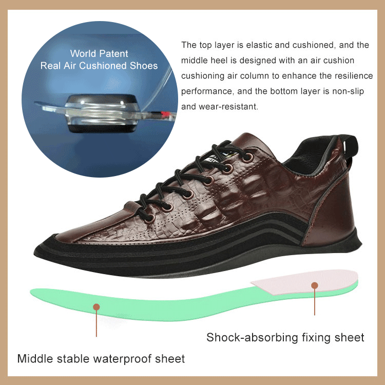 🐊【38-48】Ιταλικά sneakers με στάμπα κροκόδειλου πολυτελείας