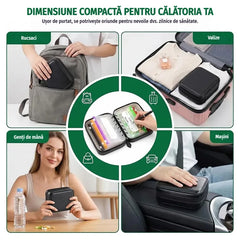 💊 Organizator Portabil din Silicon (14 Pungi) – Ia-ți Vitaminele și Pastilele în Siguranță Oriunde Călătorești! ✈️🌿