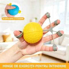 🖐️💪Minge de prindere pentru reabilitarea mâinii, multifuncțională — dispozitiv de antrenament pentru forță și flexibilitate, ideal pentru vârstnici sau pacienți după accident vascular cerebral