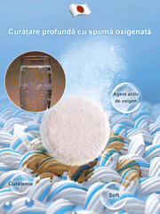 🎁✨ Cumpără 2 cutii, primești 1 gratuit – în total 3 cutii 【Cercetare și dezvoltare nouă】Tablete universale de curățare pentru decontaminare
