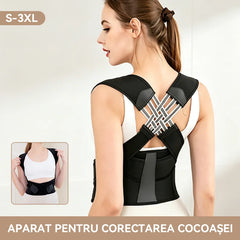 🧘‍♀️Centură corectoare de postură 3 în 1 – deschide umerii, susține spatele și ajută la modelarea abdomenului