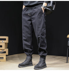 🔥【Mari reduceri】🔥Pantaloni Cargo Bărbați Moderni și Stilați, cu elastic la tiv