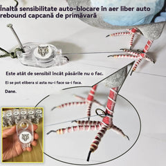 🐓🐦🔥【4 buc】Capcană cu arc pentru exterior, capcană cu autoblocare de înaltă sensibilitate