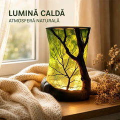 🌳Lampă de Masă Creativă cu Design de Pădure Magică