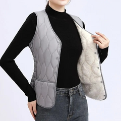 💟50% REDUCERE🔥【Must-have pentru toamnă/iarnă】Vestă ușoară, călduroasă, fără mâneci