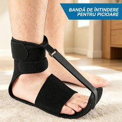 🛍️ Corecție și Suport! Orteză Nocturnă Reglabilă pentru Picior Drop și Fascită Plantară | Unisex