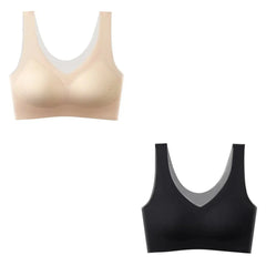 😍【Cumpără 1 Primești 1 Gratuit】Sutien fără armătură pentru femei, confortabil și respirabil ❤️【40-120 kg】