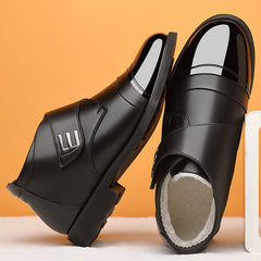 🏆Ghete de iarnă din bumbac🔥 Pantofi casual stil britanic, căptușiți cu lână
