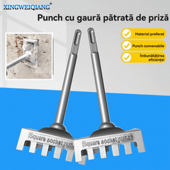 💥 Perforare rapidă pentru priză pătrată