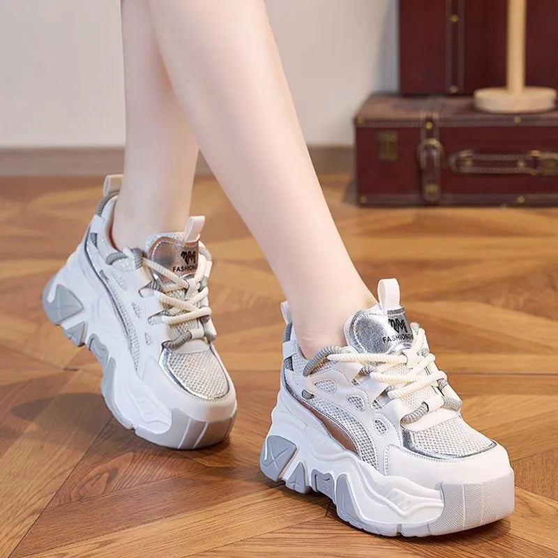 【35-40】Model Nou 2026: Pantofi sport cu plasă ultra-respirabilă. Stilul cool de „tătic” întâlnește confortul verii!