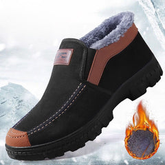 【Bestseller de iarnă】 Pantofi bărbătești casual din bumbac 100% în culori solide