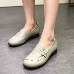 💎【Ultra-moale】Pantofi casual din piele naturală, cu talpă moale și design modern