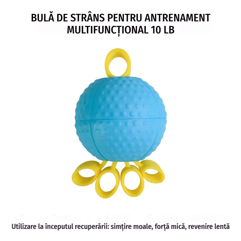 🖐️💪Minge de prindere pentru reabilitarea mâinii, multifuncțională — dispozitiv de antrenament pentru forță și flexibilitate, ideal pentru vârstnici sau pacienți după accident vascular cerebral