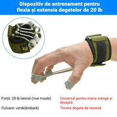 Dispozitiv din Silicon pentru Antrenarea și Extensia Degetelor – Extensor pentru Recuperare Medicală, Întărirea Forței Palmei și Exerciții de Kinetoterapie