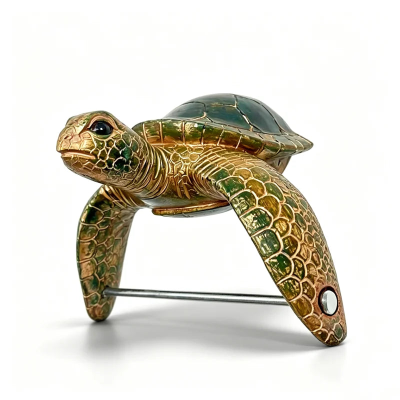 🐢🧻Suport Retro pentru Șervețele de Perete cu Design 3D de Țestoasă Marină