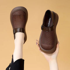 👡 sandale retro la modă cu plasă respirabilă și talpă groasă
