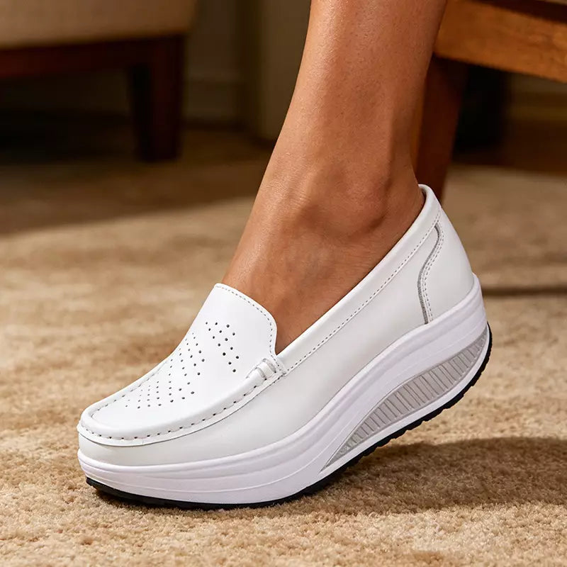 【+3CM】Pantofi casual cu talpă groasă, comozi, moderni și respirabili