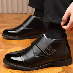🏆Ghete de iarnă din bumbac🔥 Pantofi casual stil britanic, căptușiți cu lână