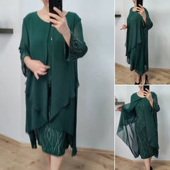 【S-5XL】🌷🔥Rochie nouă din șifon, modernă și versatilă