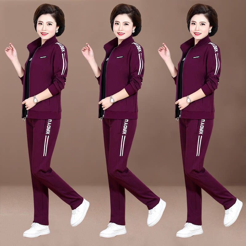 【M-5XL】【Jachetă + tricou + pantaloni】2025 Set sport casual din trei piese