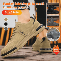 【39-44】 New Men's Casual Soft Leather Deck Shoes