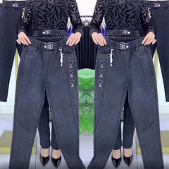 【M-5XL】Ενισχυμένα ελαστικά τζιν για γυναίκες