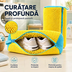 👟✨【Cumpără 1 Primești 1 Gratuit】Spală adidașii la mașină fără griji: Sacul inovator care imită spălarea manuală!