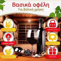 🔥Cea mai populară închizătoare cu cifru pentru dopuri de sticle de vin