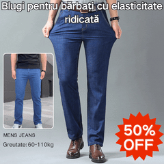 ✨👖【Premiat】Blugi Bărbați Moderni, Largi, cu Elasticitate Ridicată